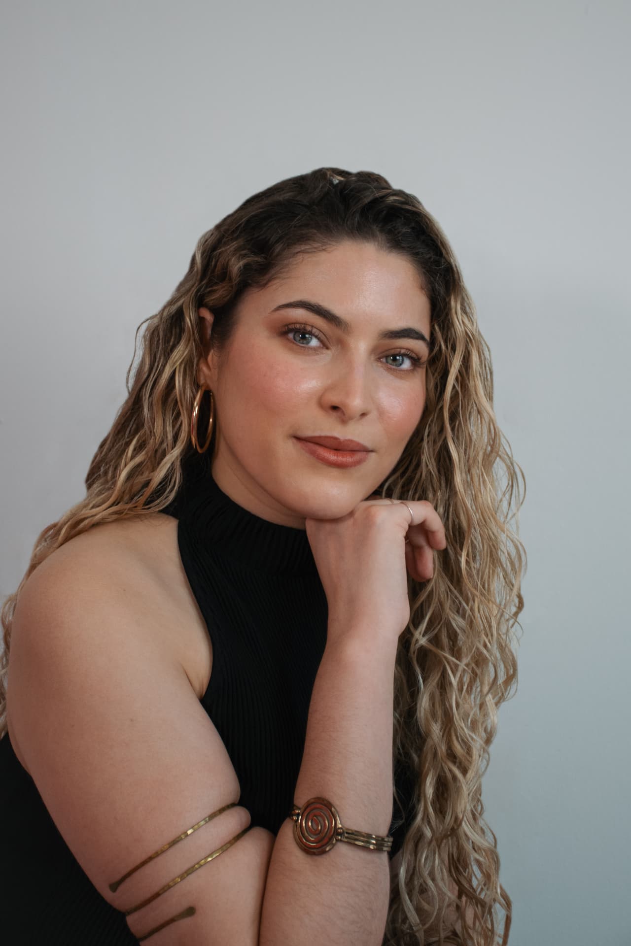 Retrato profesional en estudio